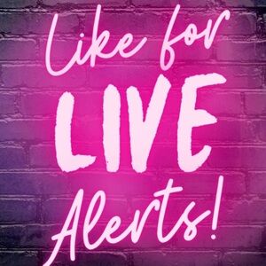 Like to be alerted when I go live!